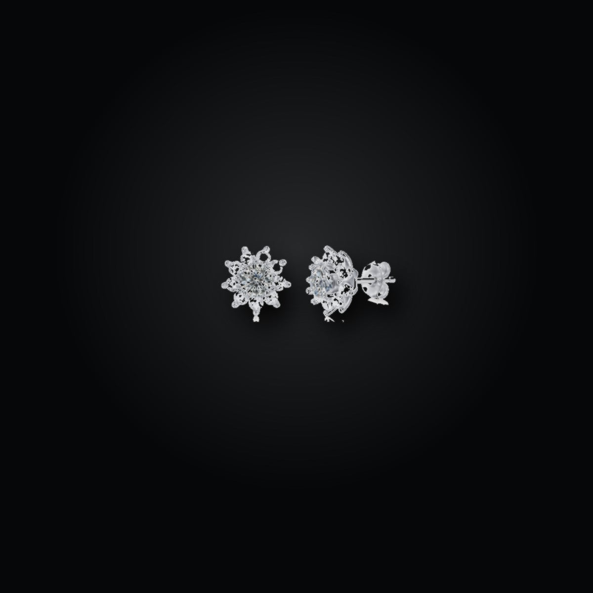 Iced Stud Earrings | 0.30ct | CZ