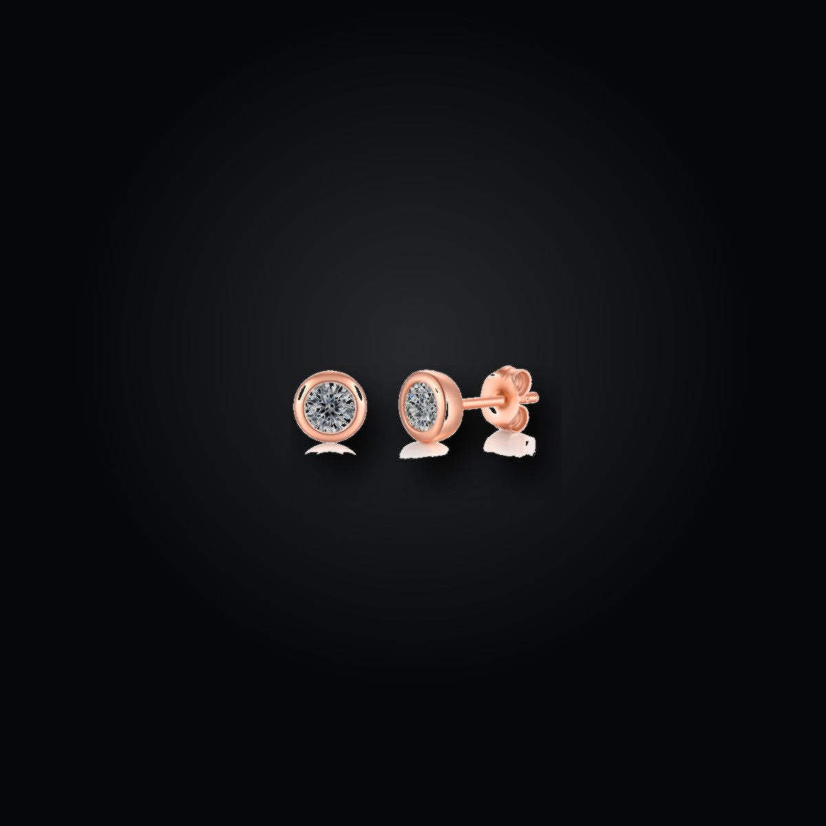 Iced Stud Earrings | 0.50ct | CZ