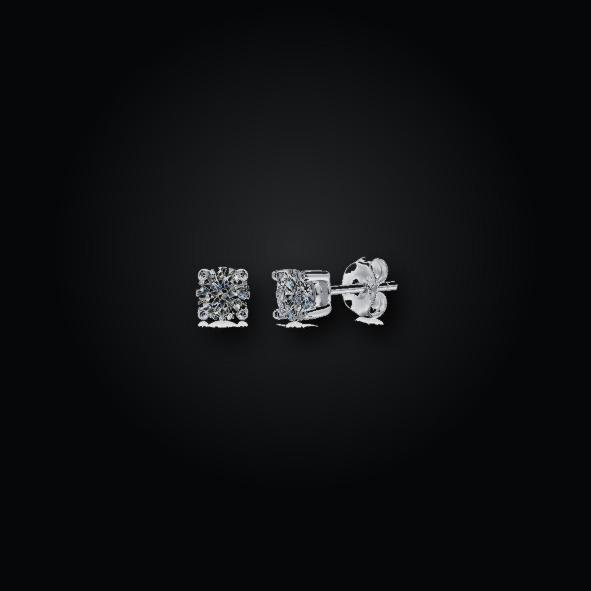 Pure Love Stud Earrings | 0.50ct | CZ