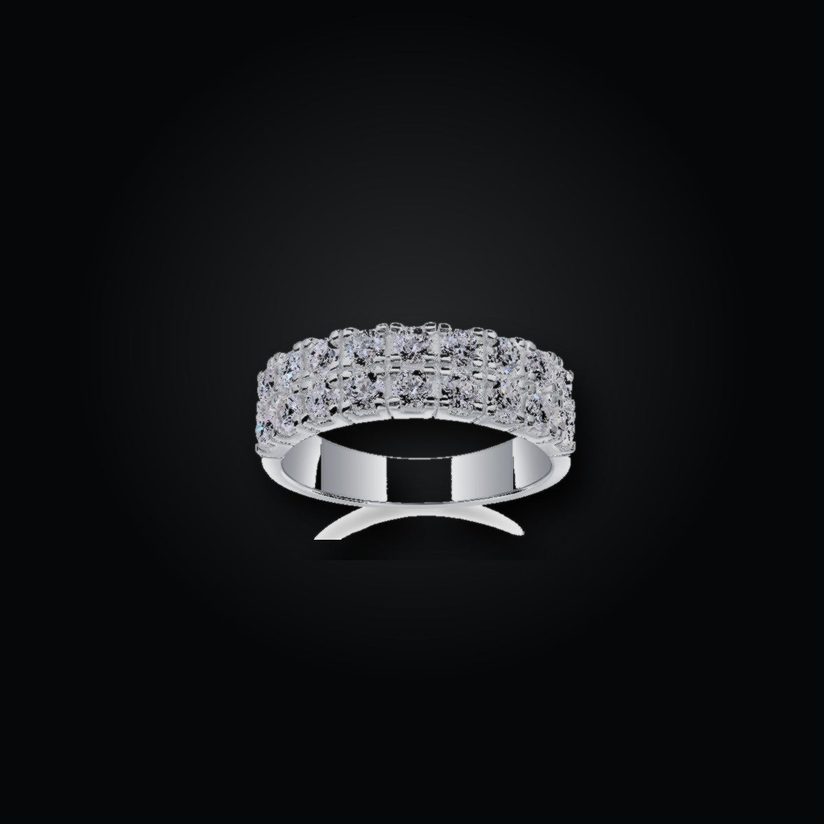 Iced Statement Ring | CZ
