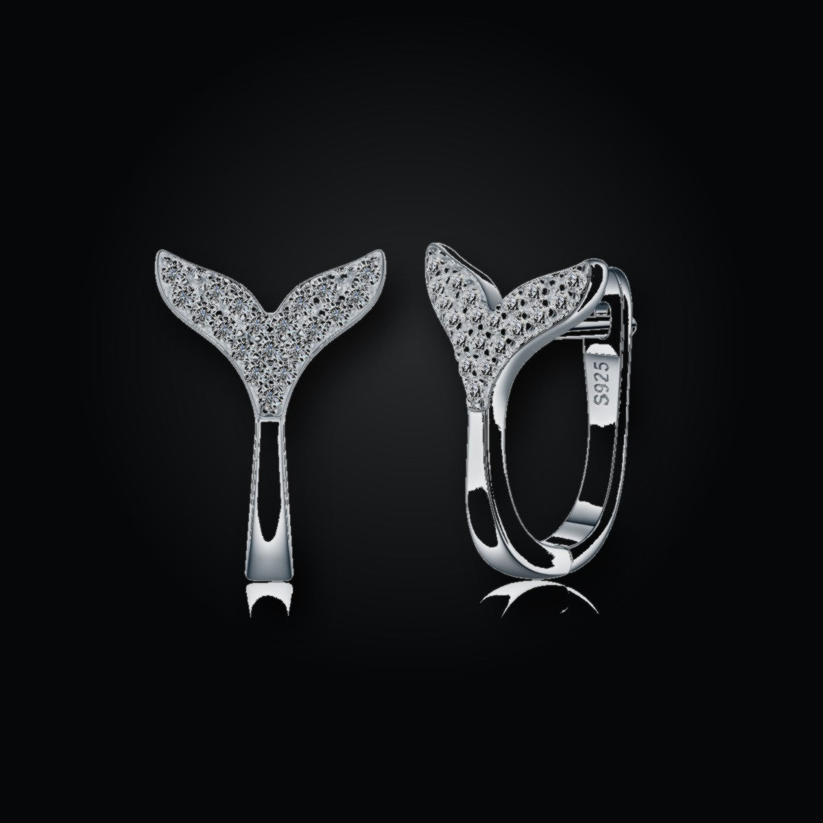 Iced Stud Earrings | Moissanite