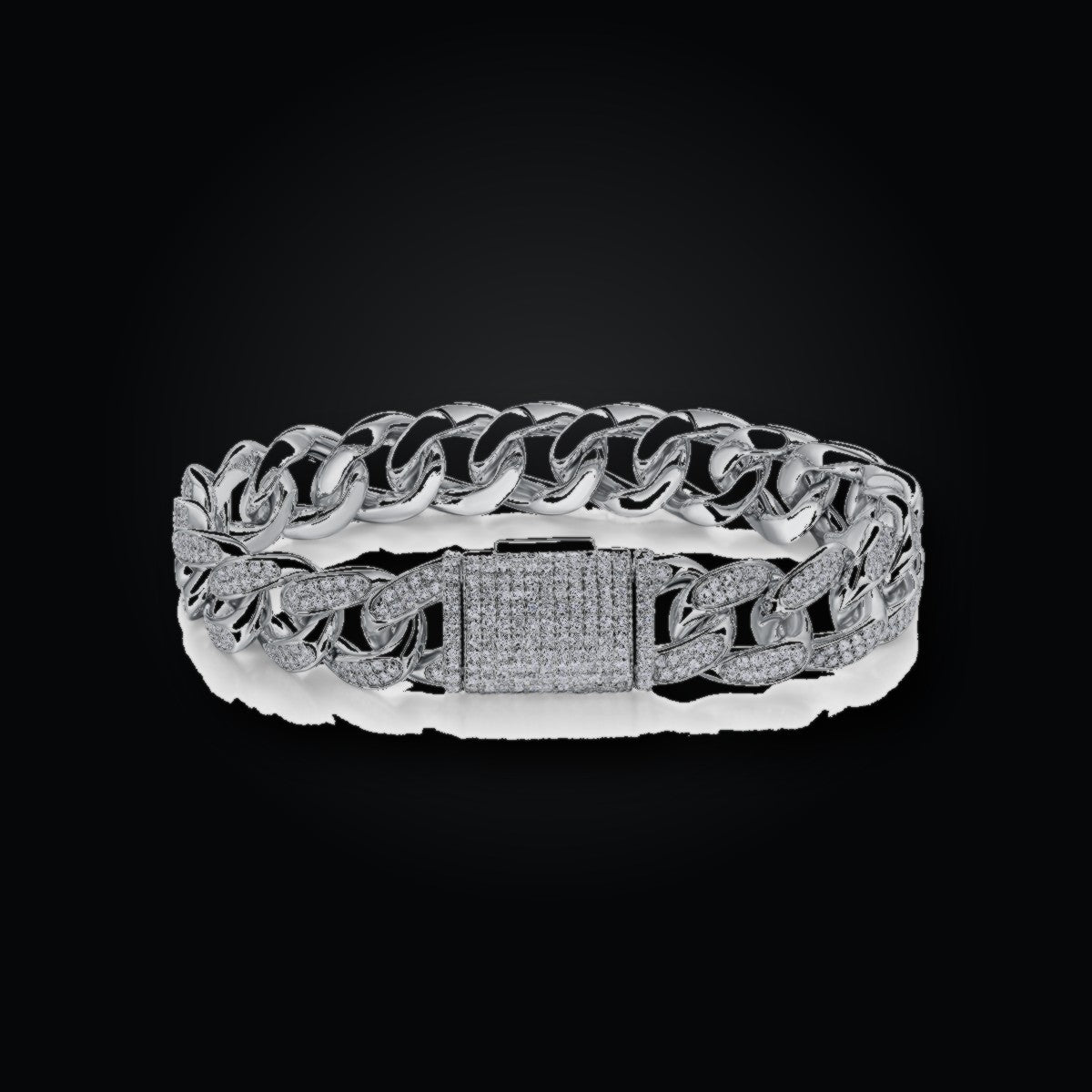 Iced Tennis Bracelet | Moissanite