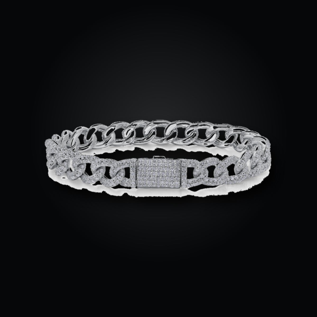 Iced Tennis Bracelet | Moissanite