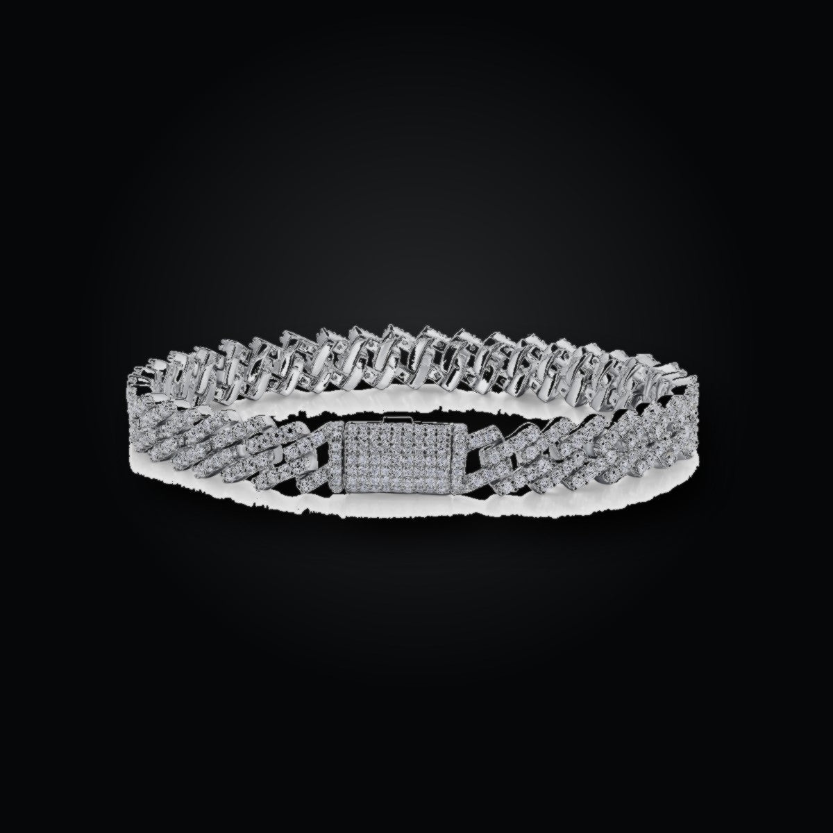 Iced Tennis Bracelet | Moissanite
