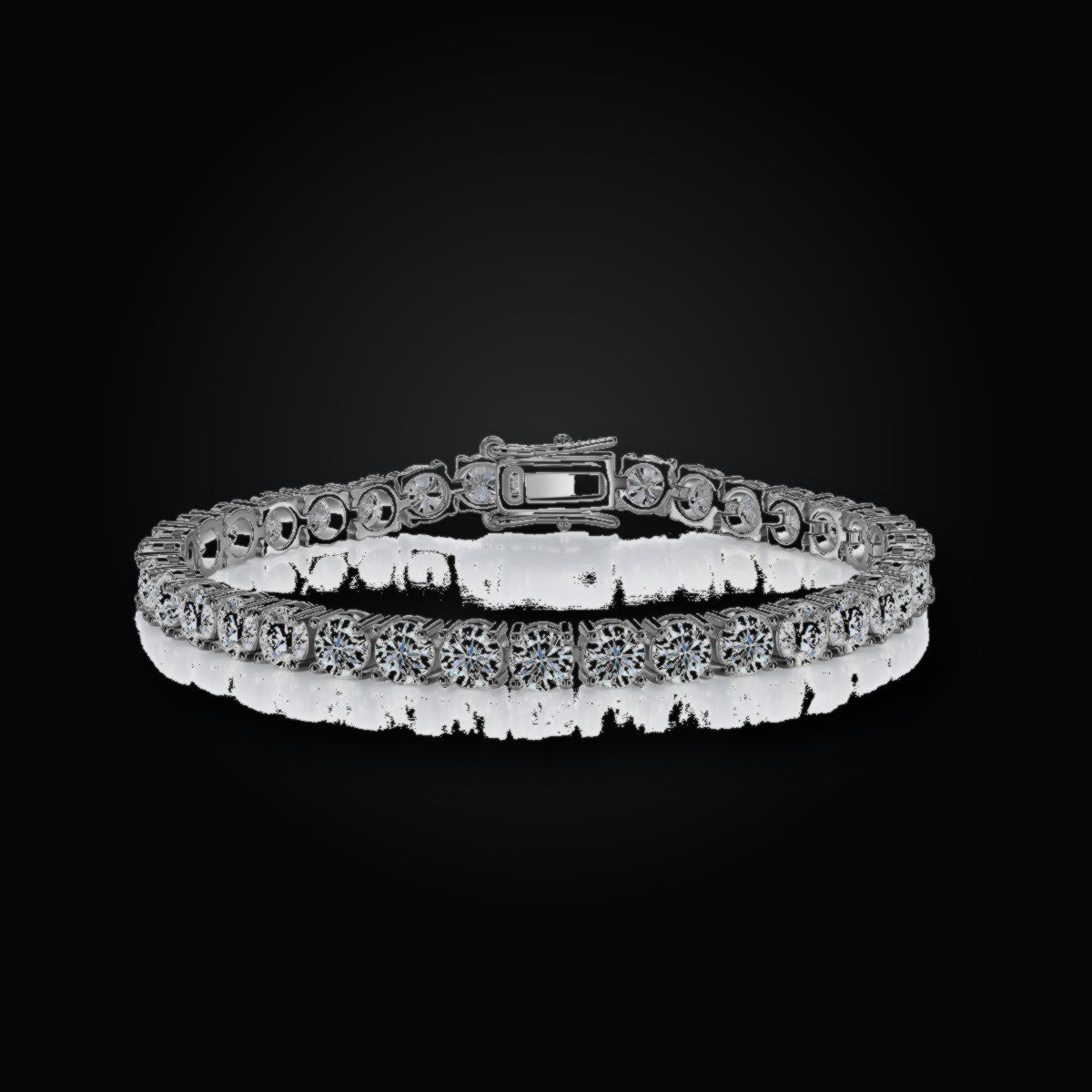 Iced Tennis Bracelet | 2.0 | Moissanite