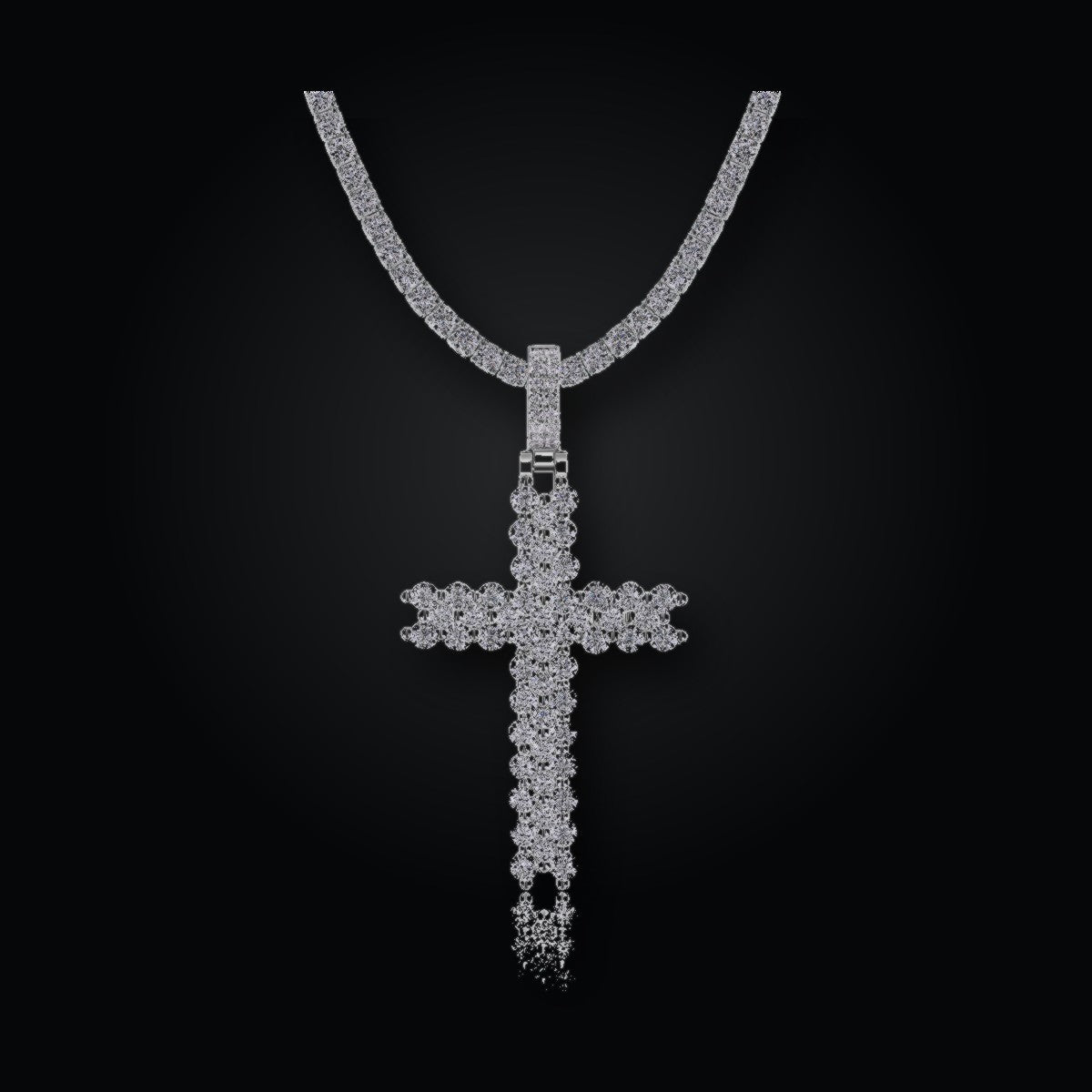 Iced Pendant | Moissanite