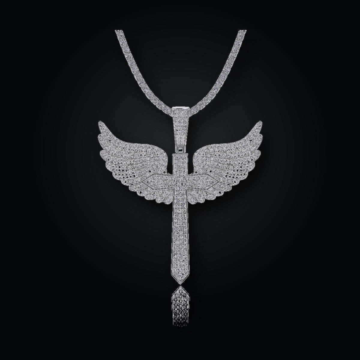 Iced Pendant | Moissanite