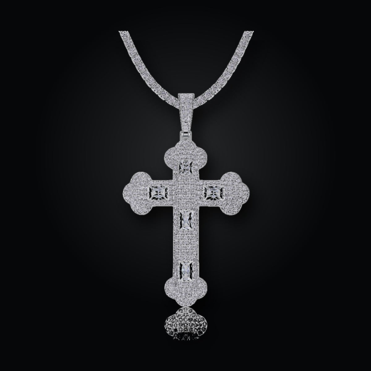 Iced Pendant | Moissanite