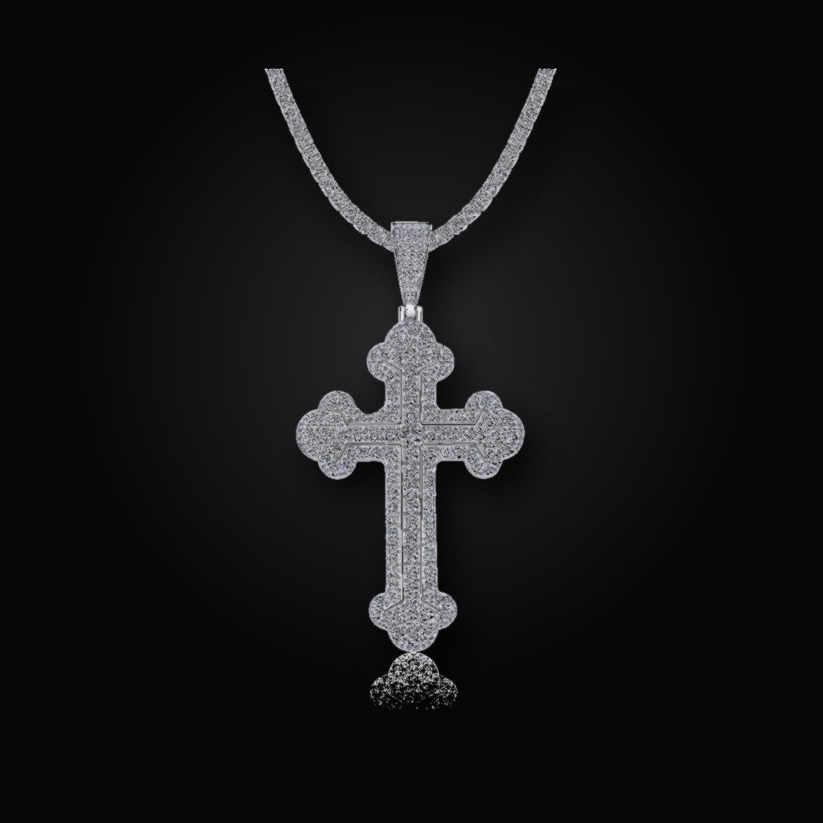 Iced Pendant | Moissanite