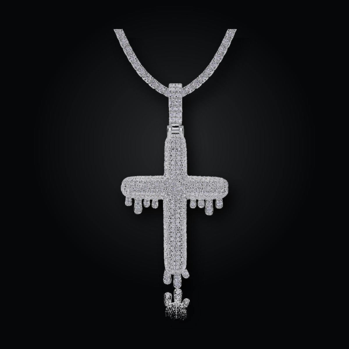 Iced Pendant | Moissanite