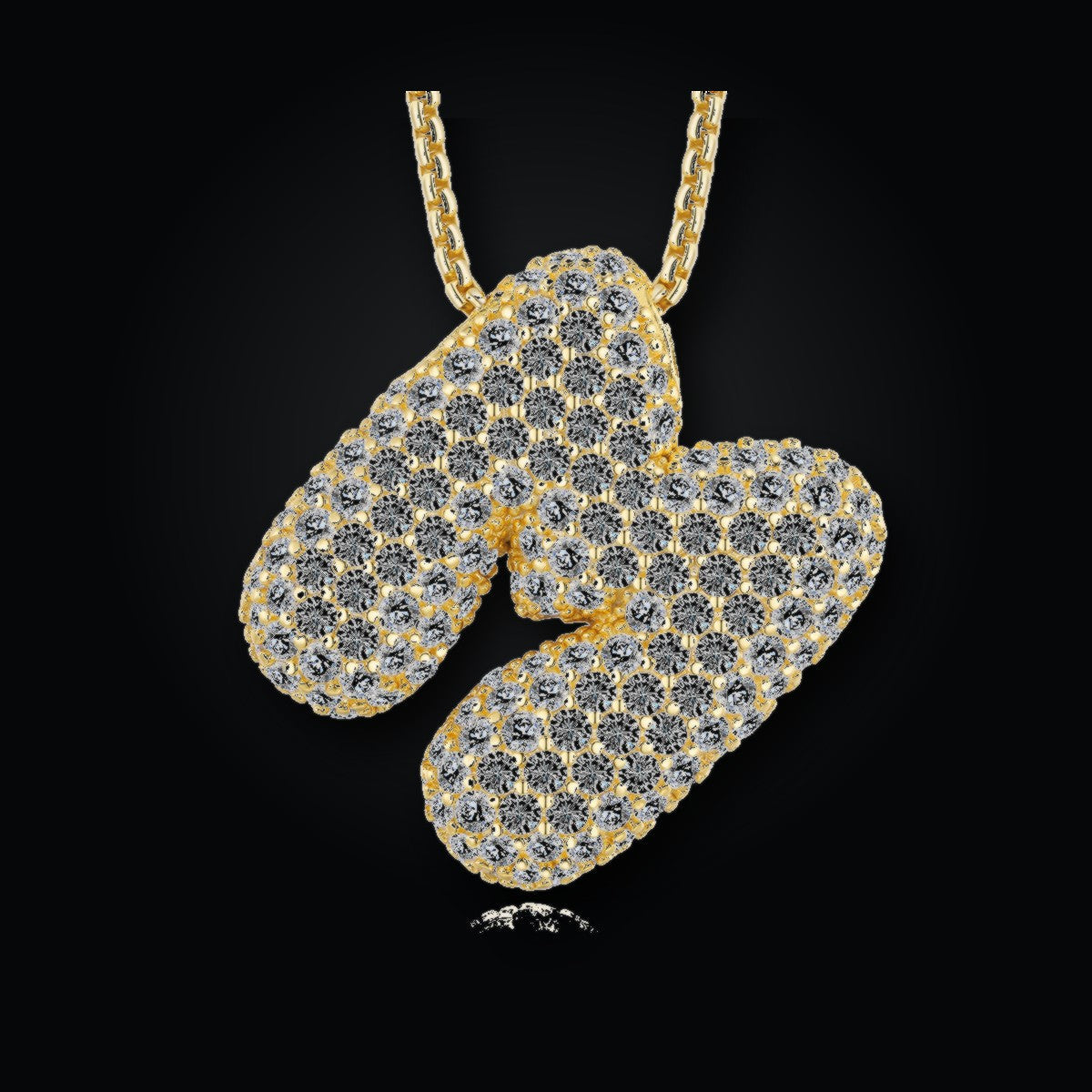 Iced Pendant | Moissanite
