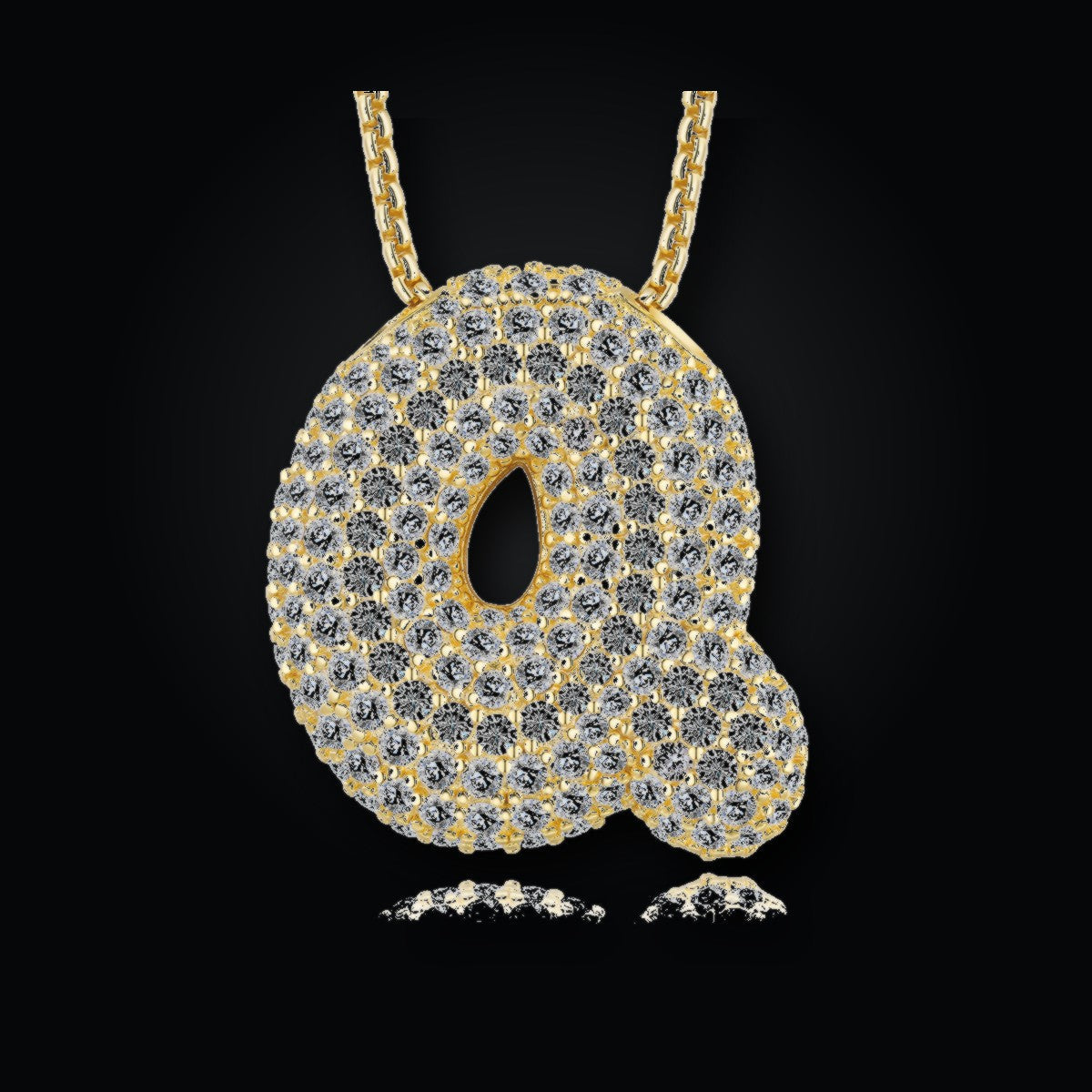Iced Pendant | Moissanite