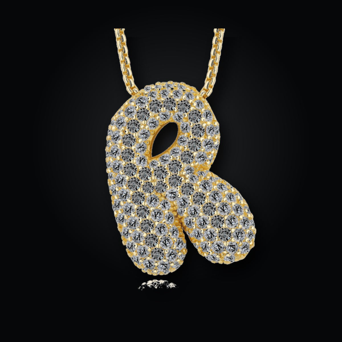 Iced Pendant | Moissanite