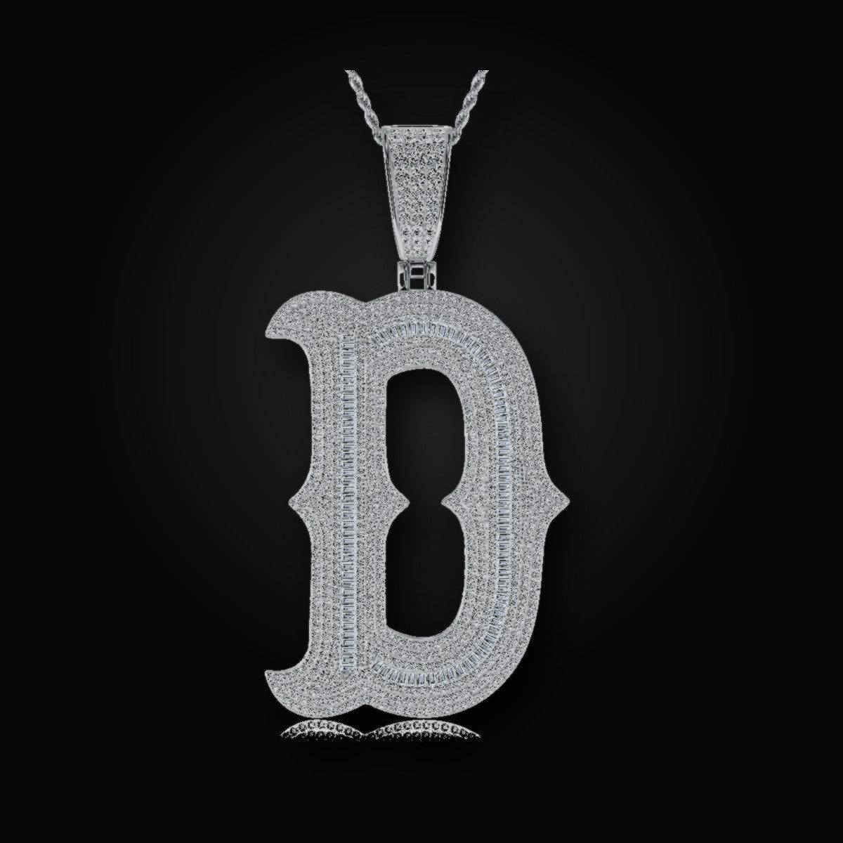 Iced Pendant | Moissanite