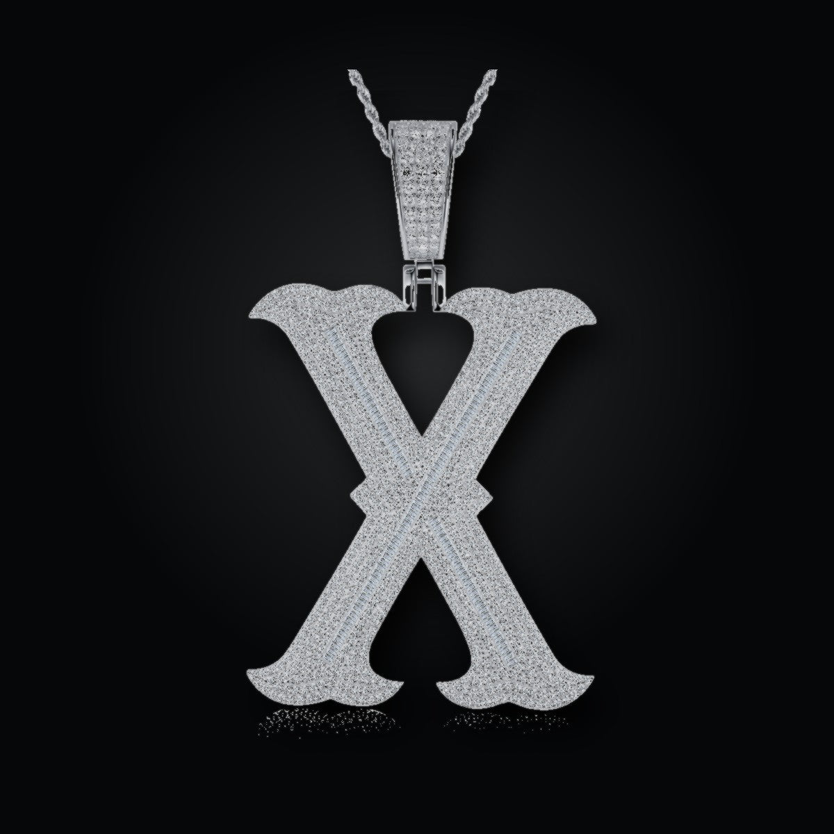 Iced Pendant | Moissanite