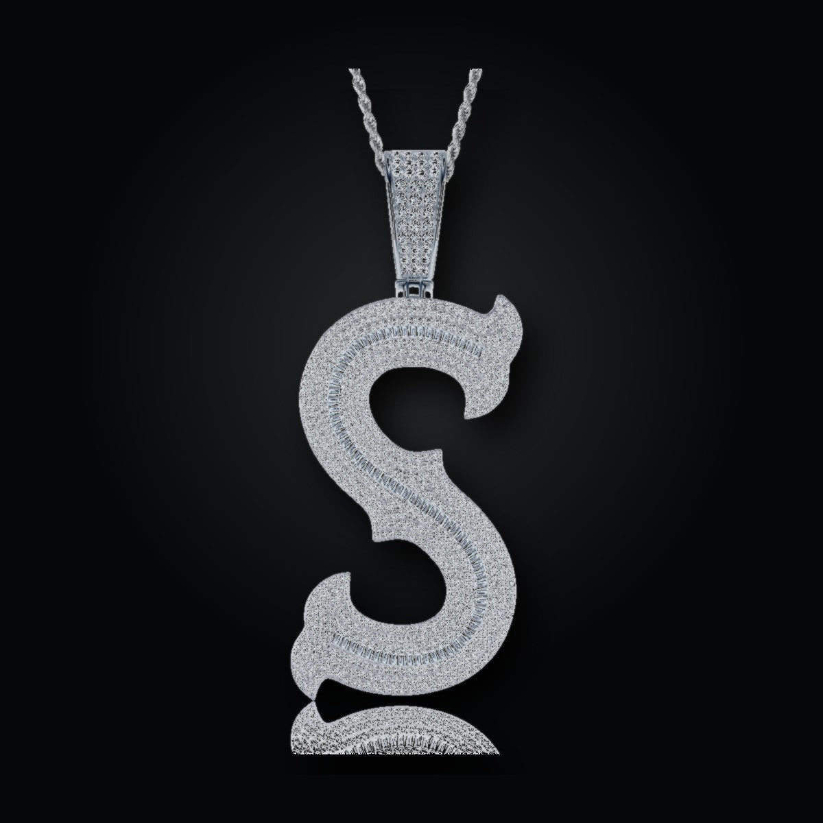 Iced Pendant | Moissanite