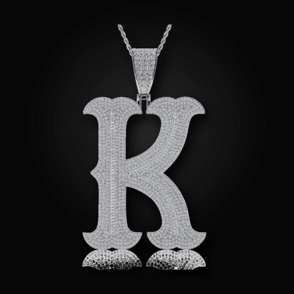 Iced Pendant | Moissanite
