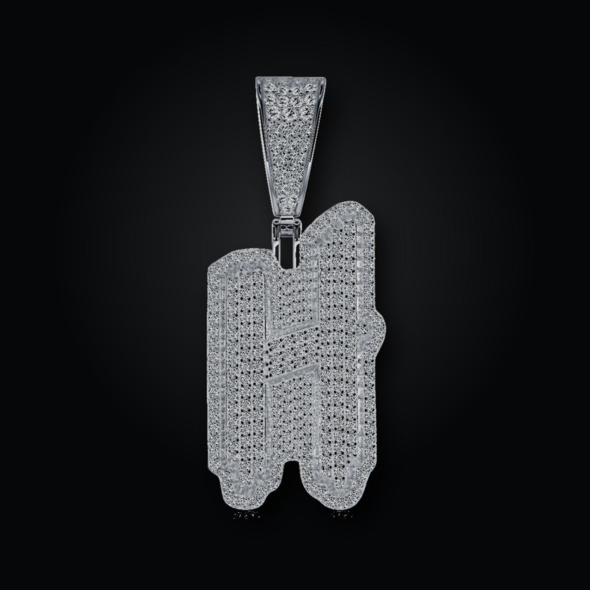 Iced Pendant | Moissanite