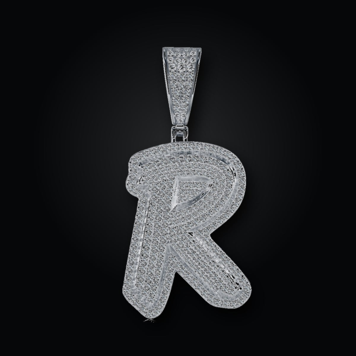 Iced Pendant | Moissanite