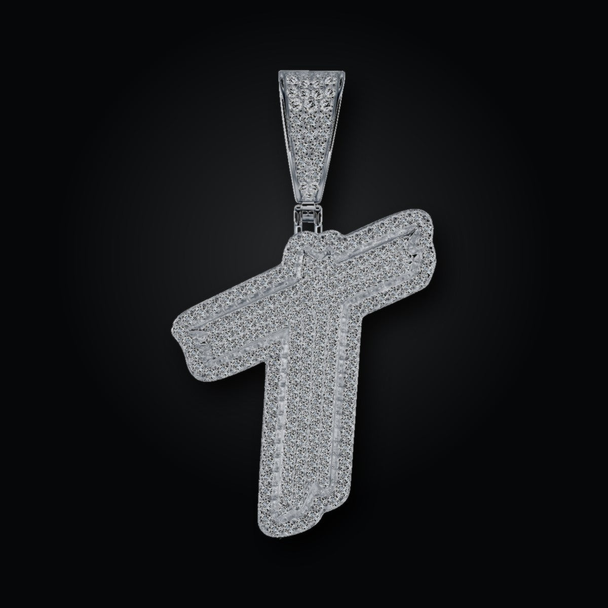 Iced Pendant | Moissanite