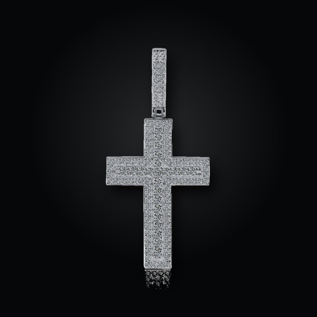 Iced Pendant | Moissanite