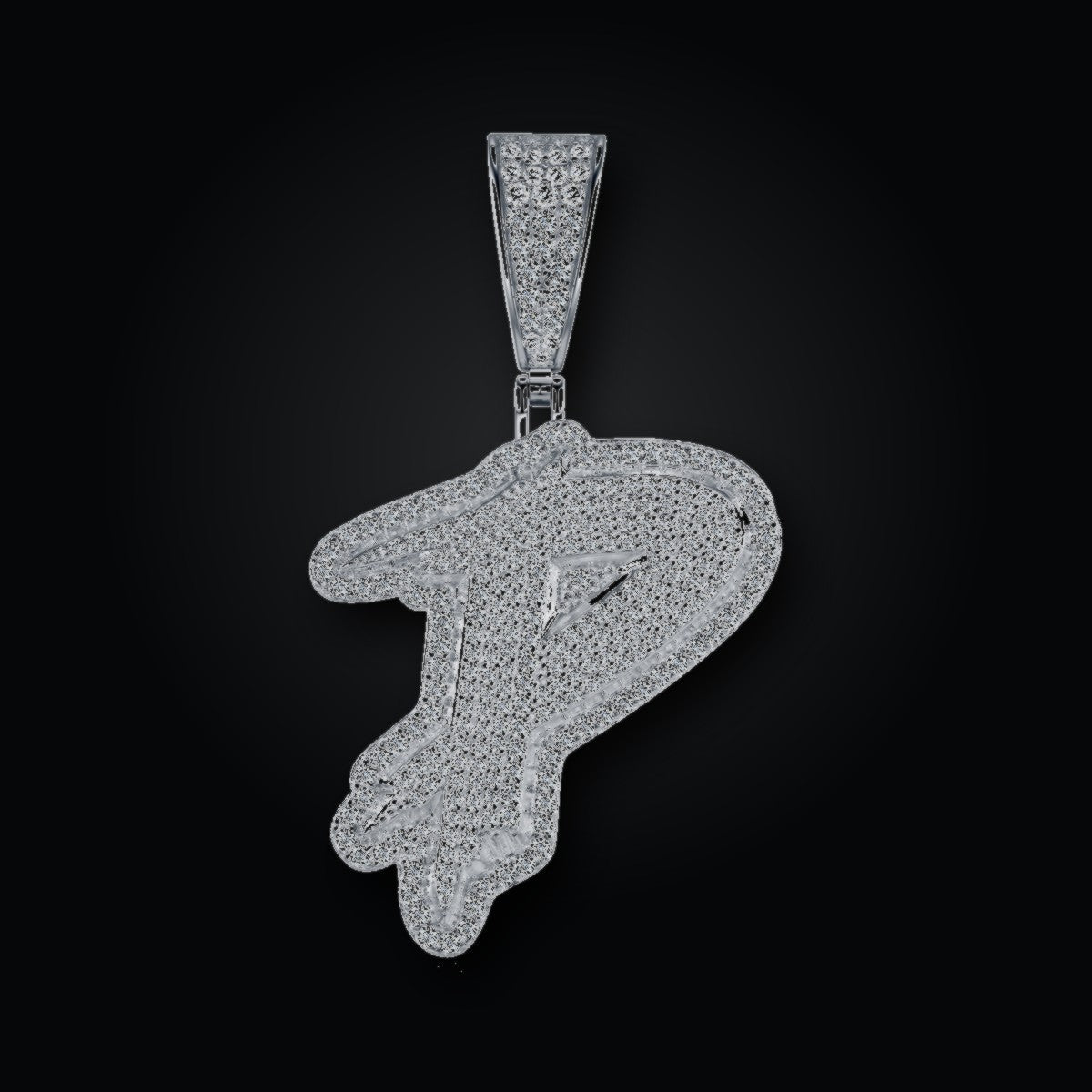 Iced Pendant | Moissanite
