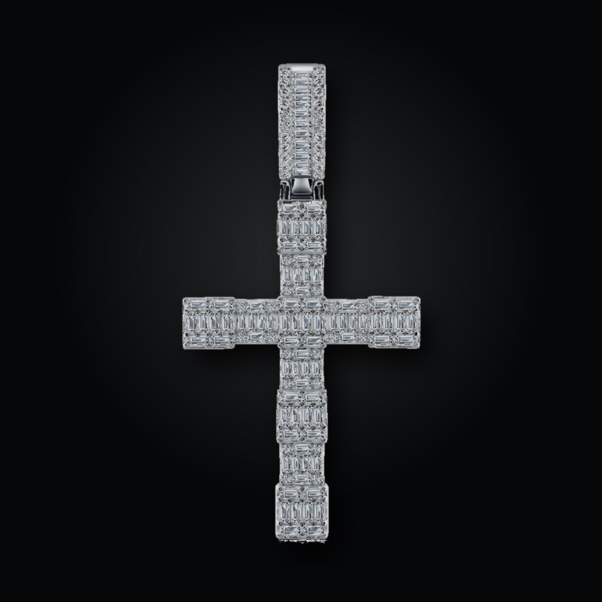 Iced Pendant | Moissanite