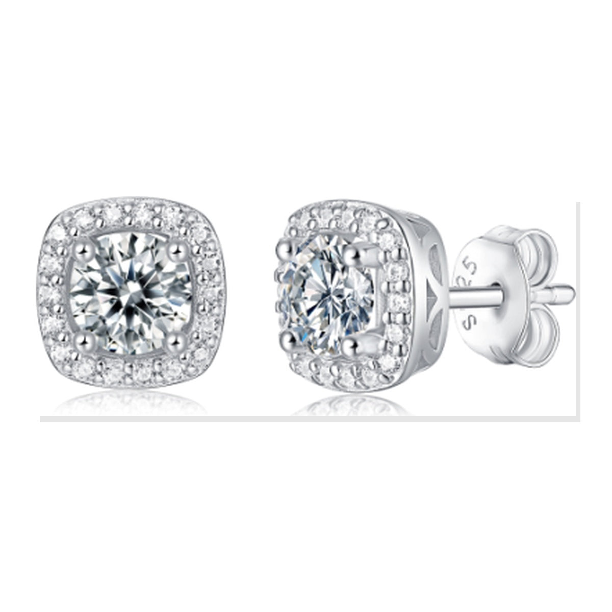 Iced Stud Earrings | CZ