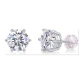 Iced Stud Earrings | Moissanite | E13176