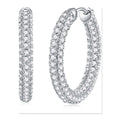 Iced Stud Earrings | Moissanite | E13703