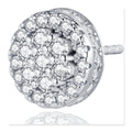 Iced Stud Earrings | Moissanite | E15687