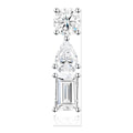 Iced Stud Earrings | Moissanite | E15737