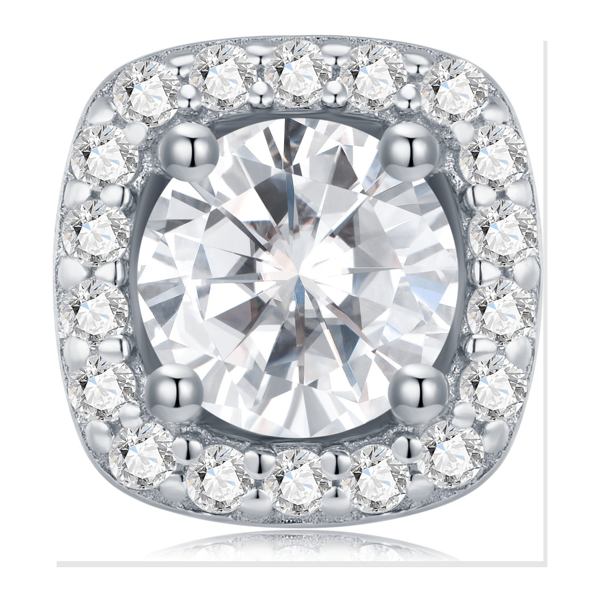 Iced Stud Earrings | Moissanite