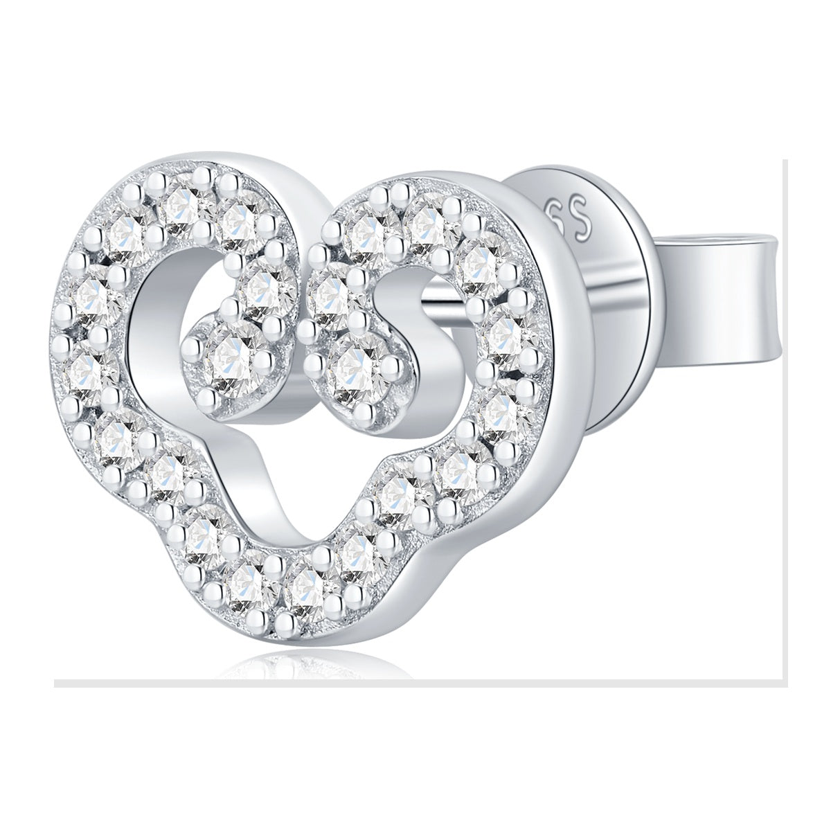 Iced Stud Earrings | Moissanite