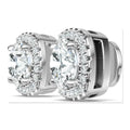 Iced Stud Earrings | Moissanite | E16388