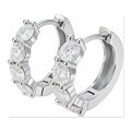 Iced Stud Earrings | Moissanite | E17175