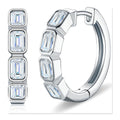 Iced Stud Earrings | Moissanite | E17306