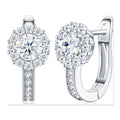 Iced Stud Earrings | Moissanite | E17317