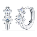 Iced Stud Earrings | Moissanite | E17423