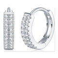 Iced Stud Earrings | Moissanite | E17463