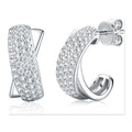 Iced Stud Earrings | Moissanite | E17551