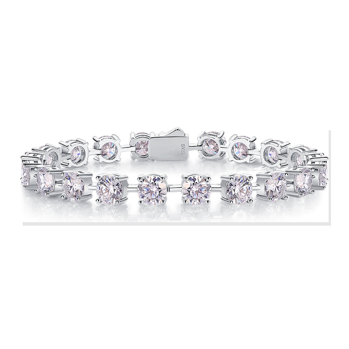 Iced Bracelet | Moissanite