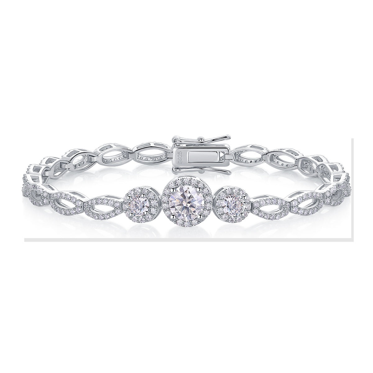 Iced Bracelet | Moissanite