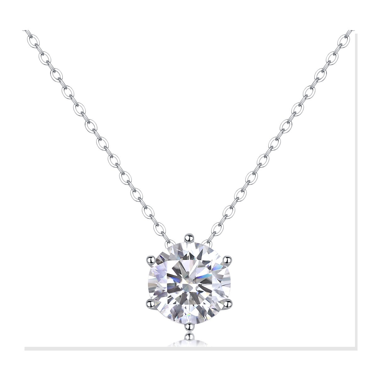 Iced Tennis Necklace | Moissanite
