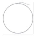 Iced Tennis Necklace | Moissanite | N13451