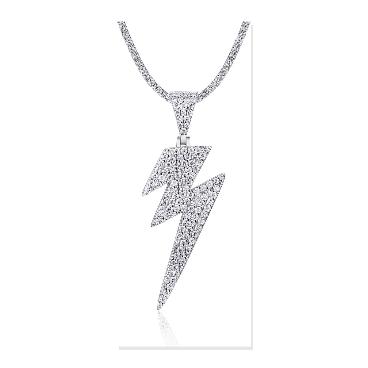 Iced Pendant | Moissanite
