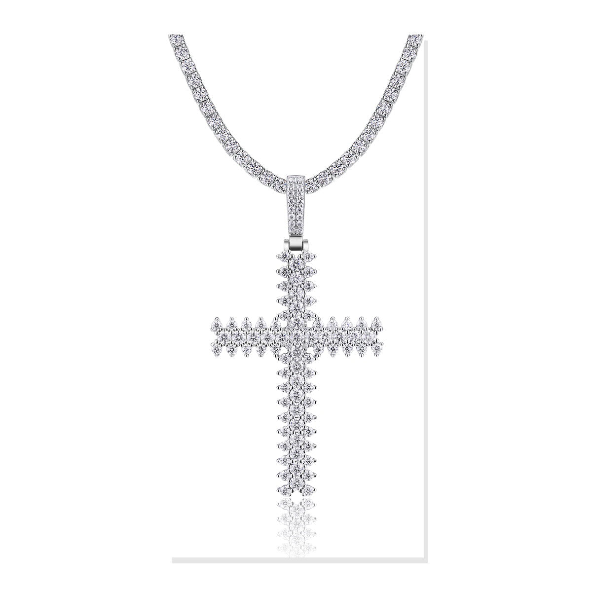 Iced Pendant | Moissanite