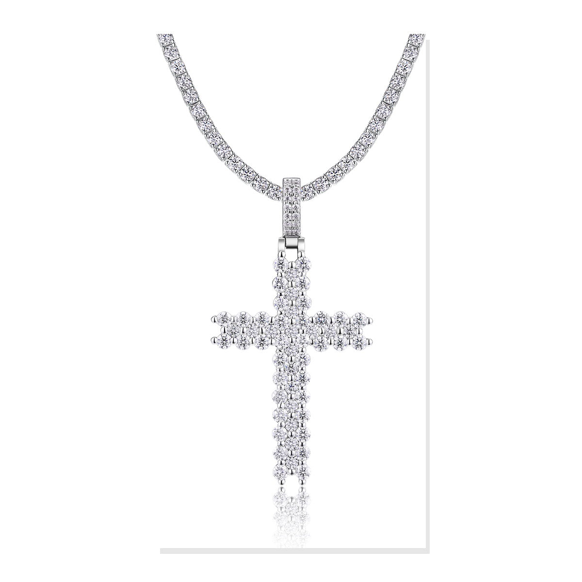 Iced Pendant | Moissanite