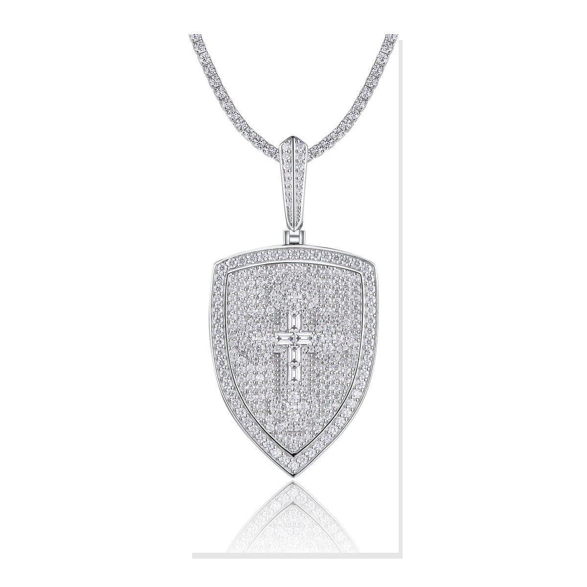 Iced Pendant | Moissanite