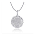 Iced Pendant | Moissanite | P15385